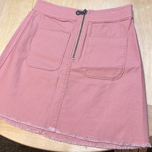 Madewell skirt size 00, pink